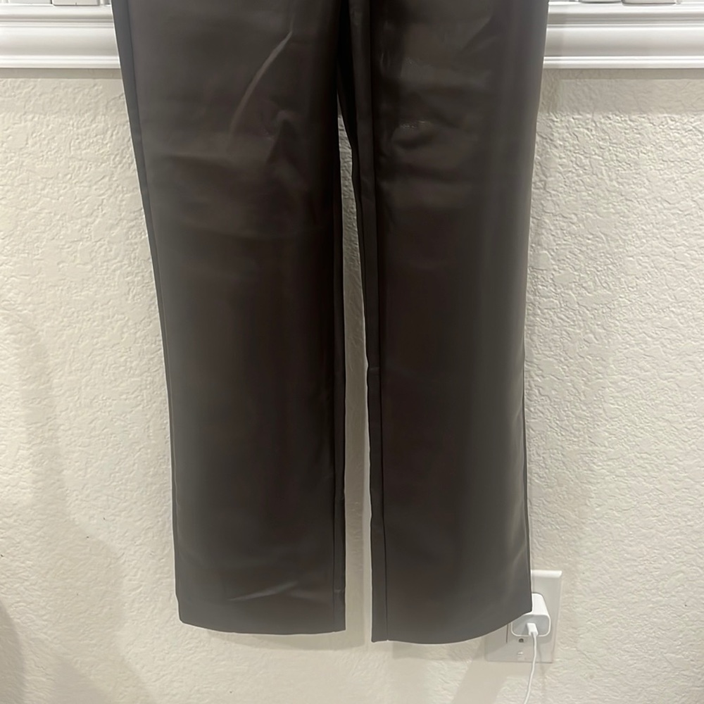Wilfred babaton leather pants size 2